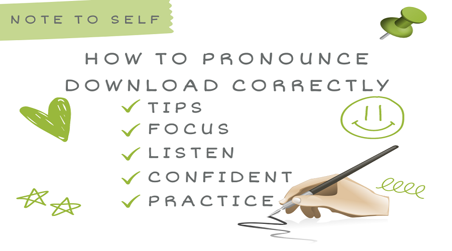 how to pronounce download