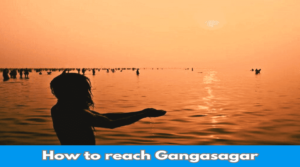 how to reach gangasagar