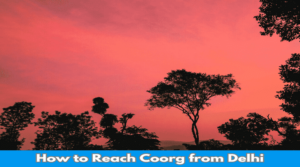 how to reach coorg from delhi