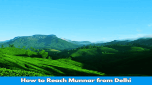 how to reach munnar from delhi