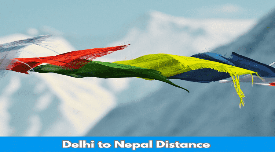 delhi to nepal distance