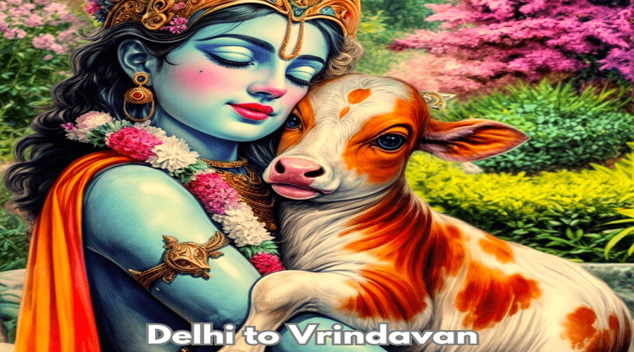 How to Reach Vrindavan from Delhi